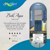 BelleAqua® 7pc Must-Have Rounds Set | Short Handle | BA-2705S
